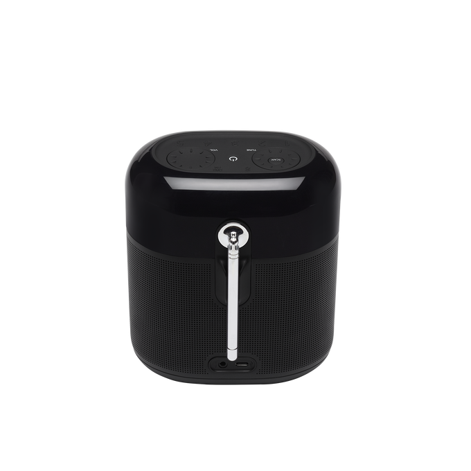 JBL Tuner XL - Black - Portable powerful DAB/DAB+/FM radio with Bluetooth - Back image number null