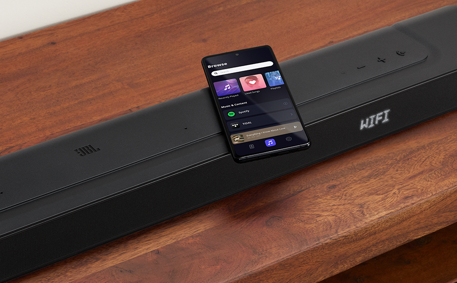 BAR 500 Inbyggt Wi-Fi med AirPlay, Alexa Multi-Room Music (MRM) och Chromecast built-in™ - Image