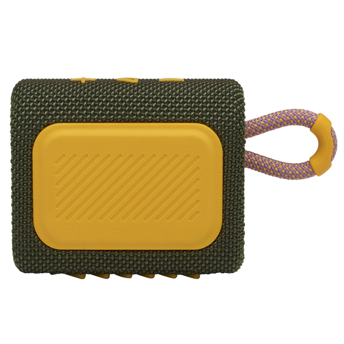 JBL Go 3 - Green - Portable Waterproof Speaker - Back image number null