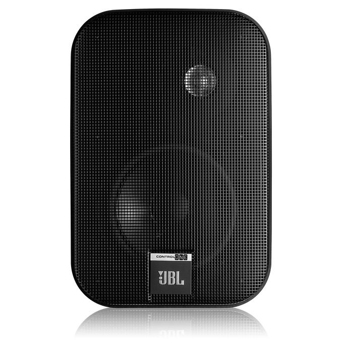 Control One - Black - 2-Way, 100mm (4") Bookshelf Speaker - Front image number null