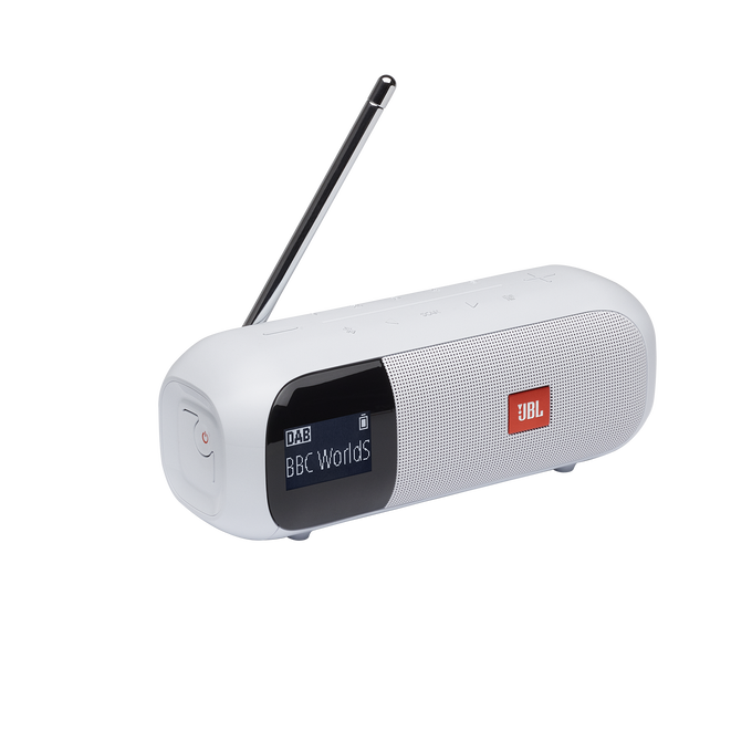 JBL Tuner 2 - White - Portable DAB/DAB+/FM radio with Bluetooth - Hero image number null