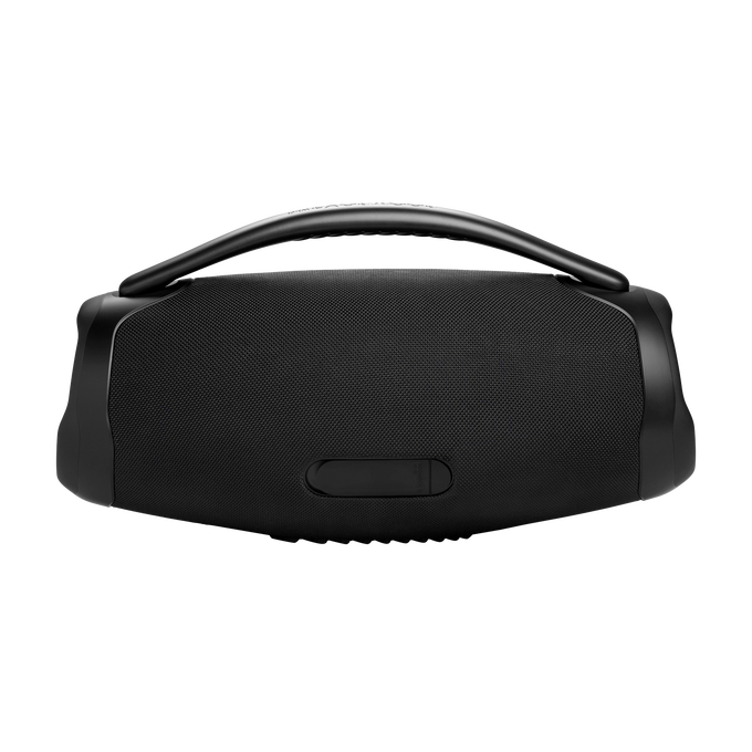 JBL Boombox 3 Wi-Fi - Black - Powerful Wi-Fi and Bluetooth portable speaker - Back image number null