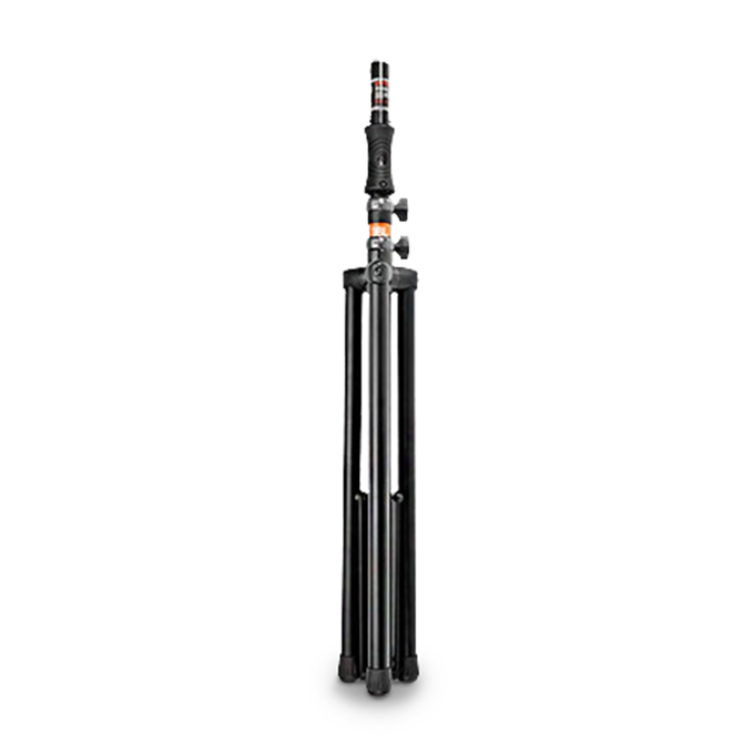 JBL Tripod Stand (Gas Assist) - Black - Lift-assist Aluminum Tripod Speaker Stand with Integrated Speaker Adapter - Detailshot 2 image number null