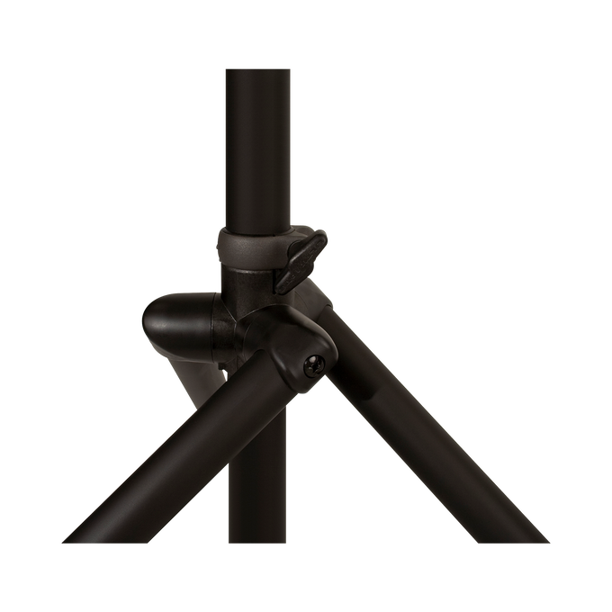 JBL Tripod Stand (Gas Assist) - Black - Lift-assist Aluminum Tripod Speaker Stand with Integrated Speaker Adapter - Detailshot 4 image number null