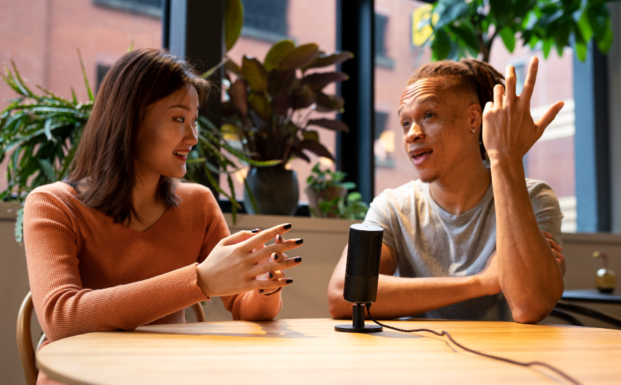 JBL Quantum Stream Två valbara röstupptagningsmönster - Image