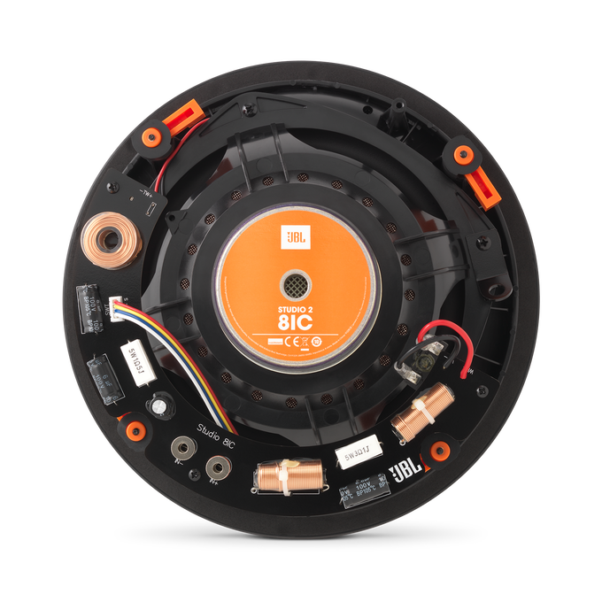 Studio 2 8IC - Black - Premium In-Ceiling Loudspeaker with 8” Woofer - Back image number null
