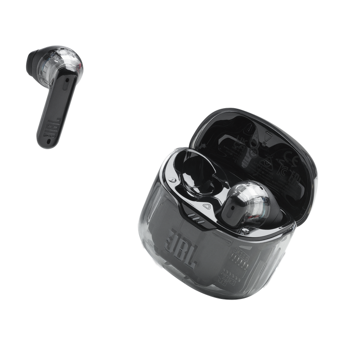 JBL Tune Flex Ghost Edition - Black Ghost - True wireless Noise Cancelling earbuds - Detailshot 7 image number null