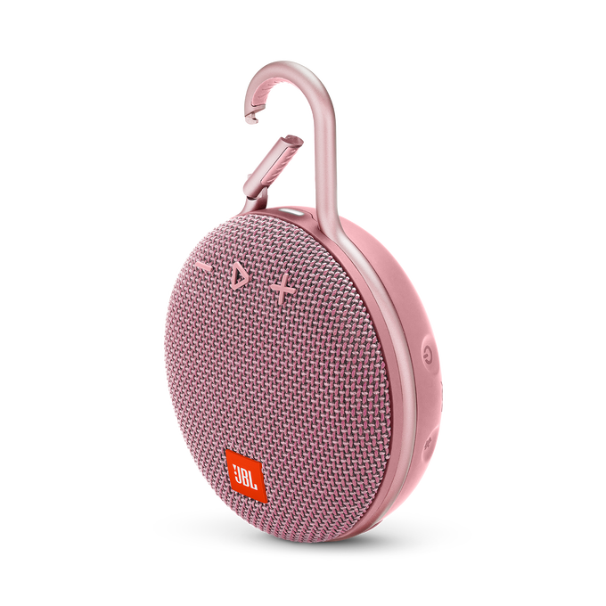 JBL Clip 3 - Dusty Pink - Portable Bluetooth® speaker - Hero image number null