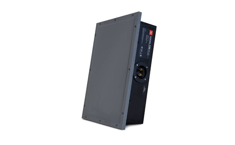 Conceal C86 Proprietary FidelityGlass™ acoustic panel and compression molded baffle. - Image