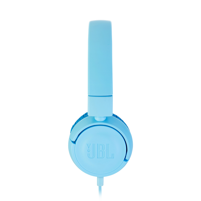 JBL JR300 - Ice Blue - Kids on-ear Headphones - Detailshot 1 image number null