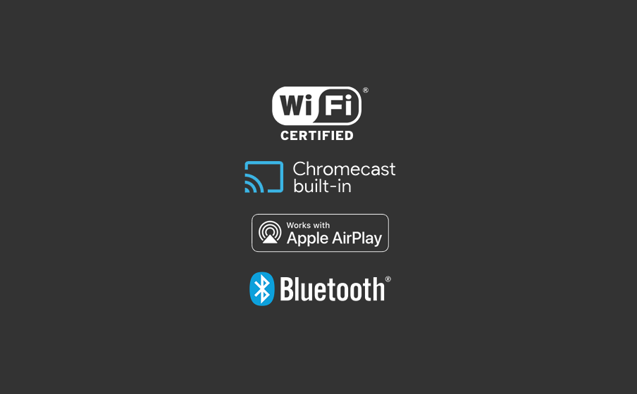 4305P Studio Monitor Wireless Streaming Audio via Chromecast, AirPlay 2, and Bluetooth - Image