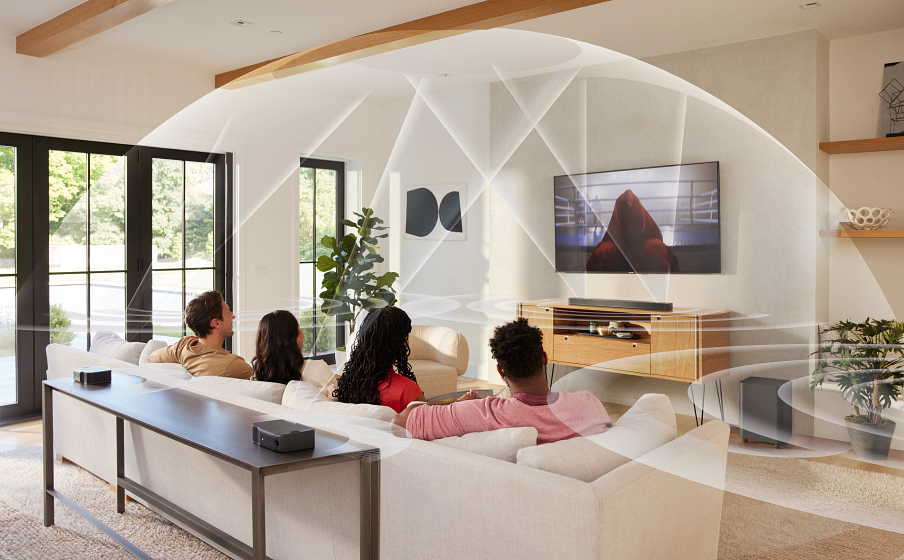 BAR 1000 Äkta Dolby Atmos®-, DTS:X- och MultiBeam™- surroundljud - Image