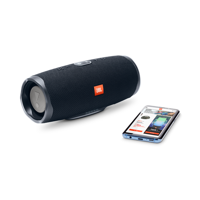 JBL Charge 4 - Black - Portable Bluetooth speaker - Detailshot 4 image number null