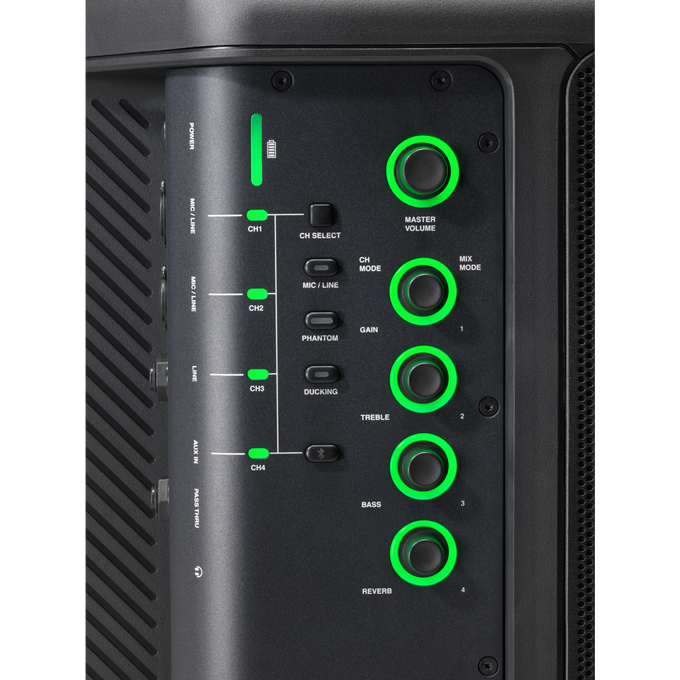 JBL EON ONE Compact - Black - All-in-One Rechargeable Personal PA - Detailshot 8 image number null