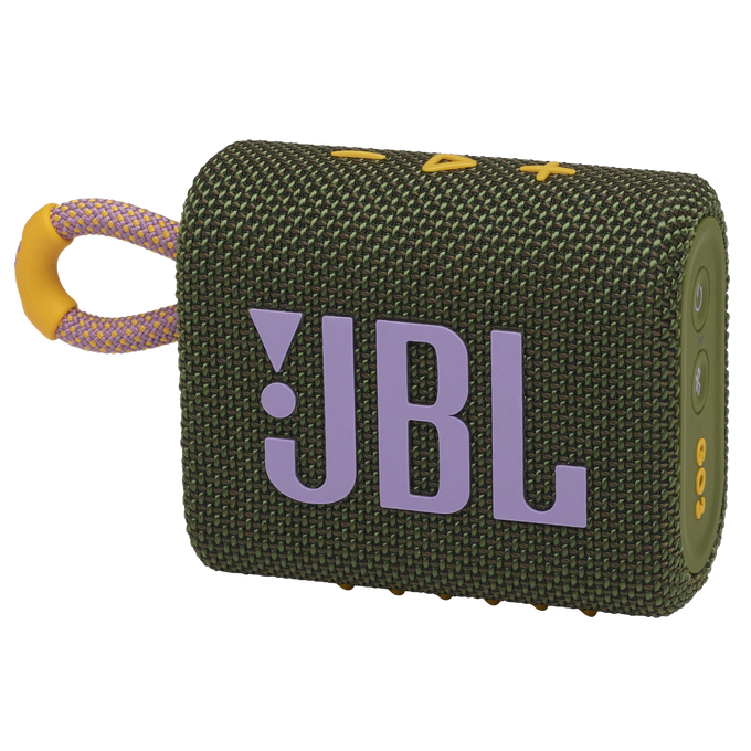 JBL Go 3 - Green - Portable Waterproof Speaker - Hero image number null