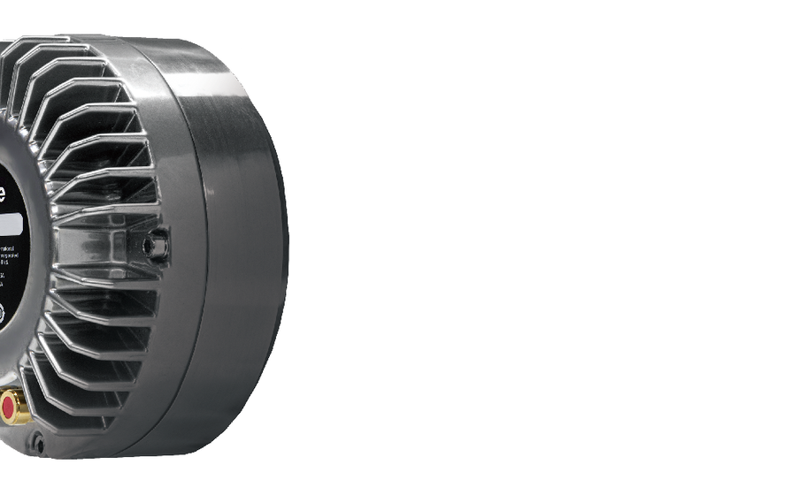 Project Everest DD67000 4-inch (100mm) pure beryllium diaphragm compression driver mated to a patented Bi-Radial horn. - Image