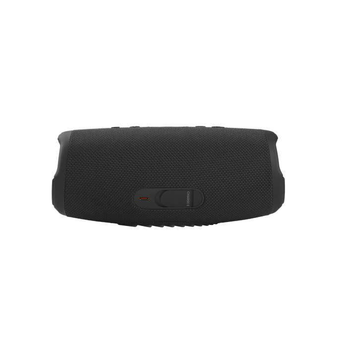 JBL Charge 5 - Black - Portable Waterproof Speaker with Powerbank - Back image number null