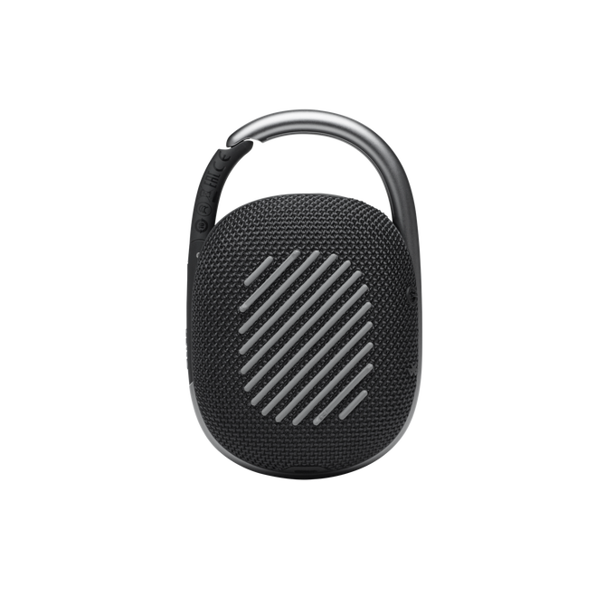 JBL Clip 4 - Black - Ultra-portable Waterproof Speaker - Back image number null