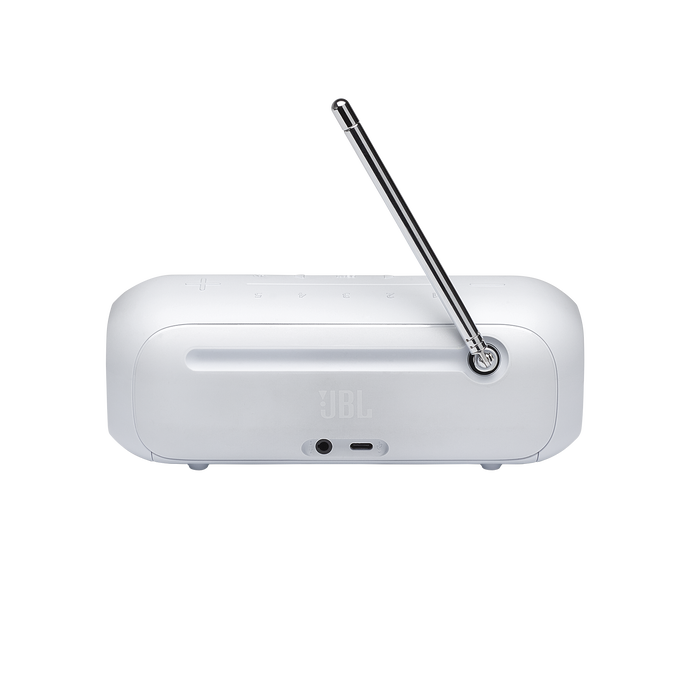 JBL Tuner 2 - White - Portable DAB/DAB+/FM radio with Bluetooth - Back image number null