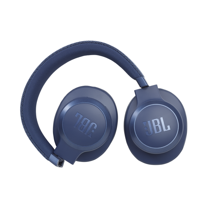 JBL Live 660NC - Blue - Wireless over-ear NC headphones - Detailshot 2 image number null