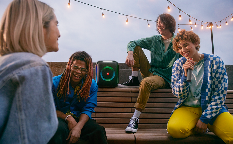JBL PartyBox Encore Ett ljusspel som synkroniseras med beatet - Image