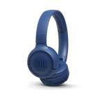 JBL Tune 500BT - Blue - Wireless on-ear headphones - Hero