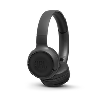 JBL Tune 500BT - Black - Wireless on-ear headphones - Hero