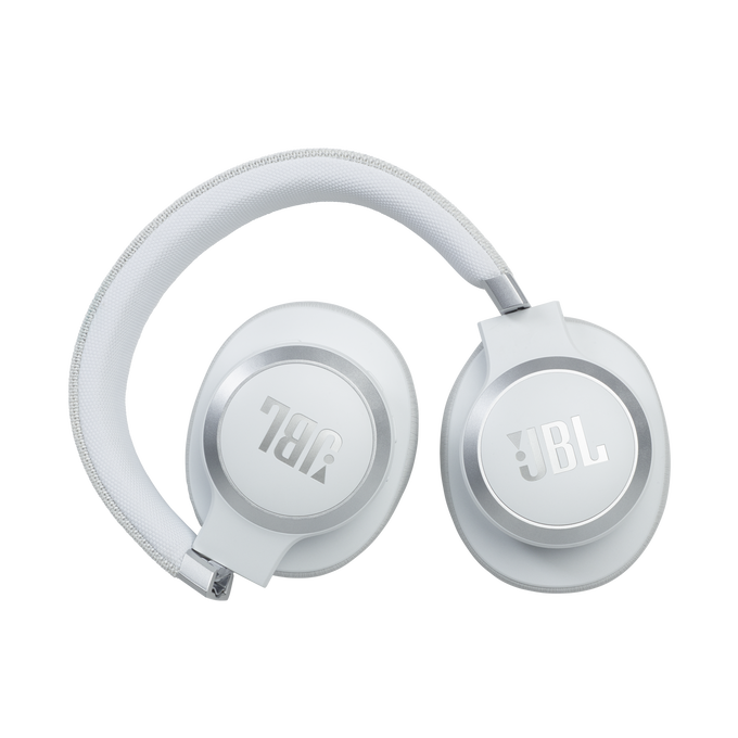 JBL Live 660NC - White - Wireless over-ear NC headphones - Detailshot 2 image number null
