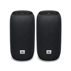 JBL Link Portable Bundle - Black - Portable Wi-Fi Speaker - Hero