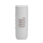 JBL Flip 6 - White - Portable Waterproof Speaker - Hero
