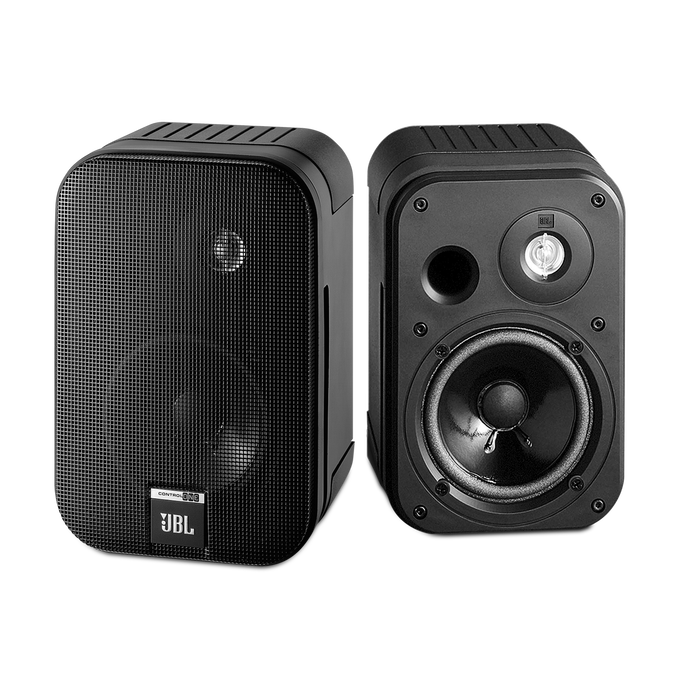 Control One - Black - 2-Way, 100mm (4") Bookshelf Speaker - Hero image number null