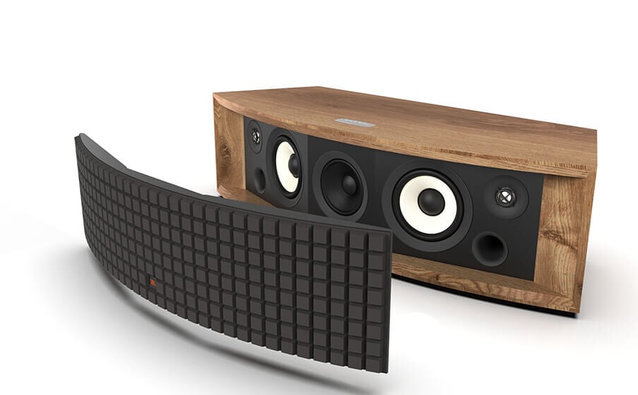JBL L75ms Music System Black Quadrex foam grille - Image