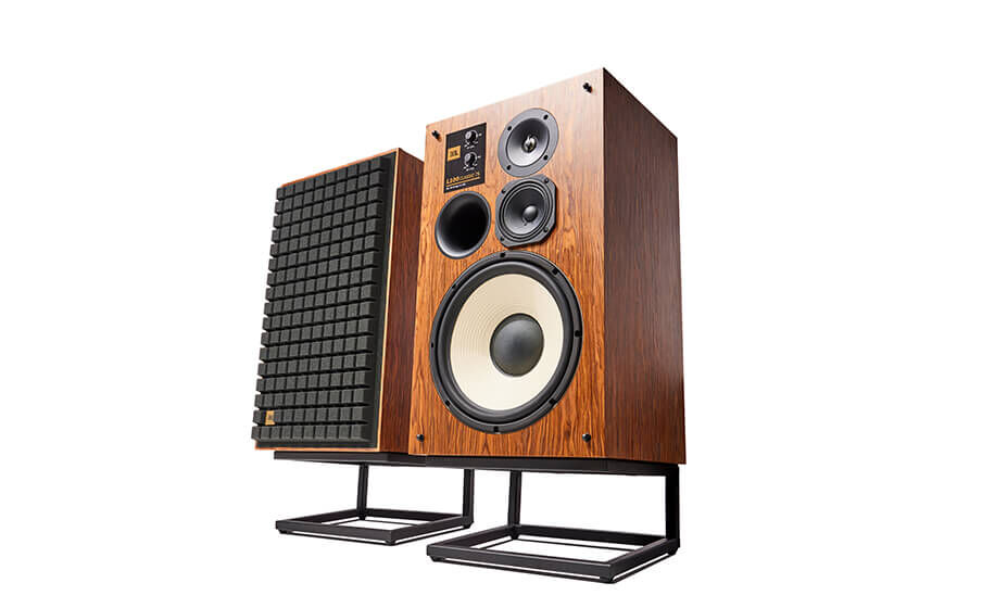 L100 Classic 75 Exclusive Teak wood veneer design limited to 750 pair worldwide. - Image