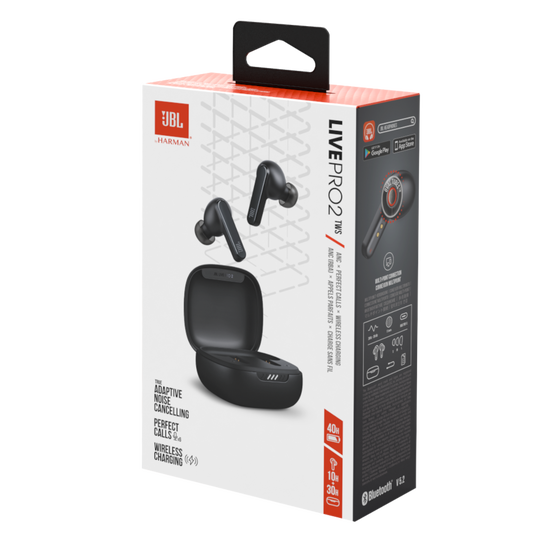 JBL Live Pro 2 True Wireless In-Ear Bluetooth Headphones with