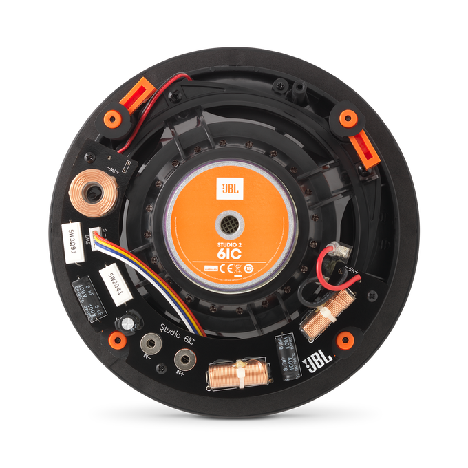 Studio 2 6IC - Black - Premium In-Ceiling Loudspeaker with 6-1/2” woofer - Back image number null