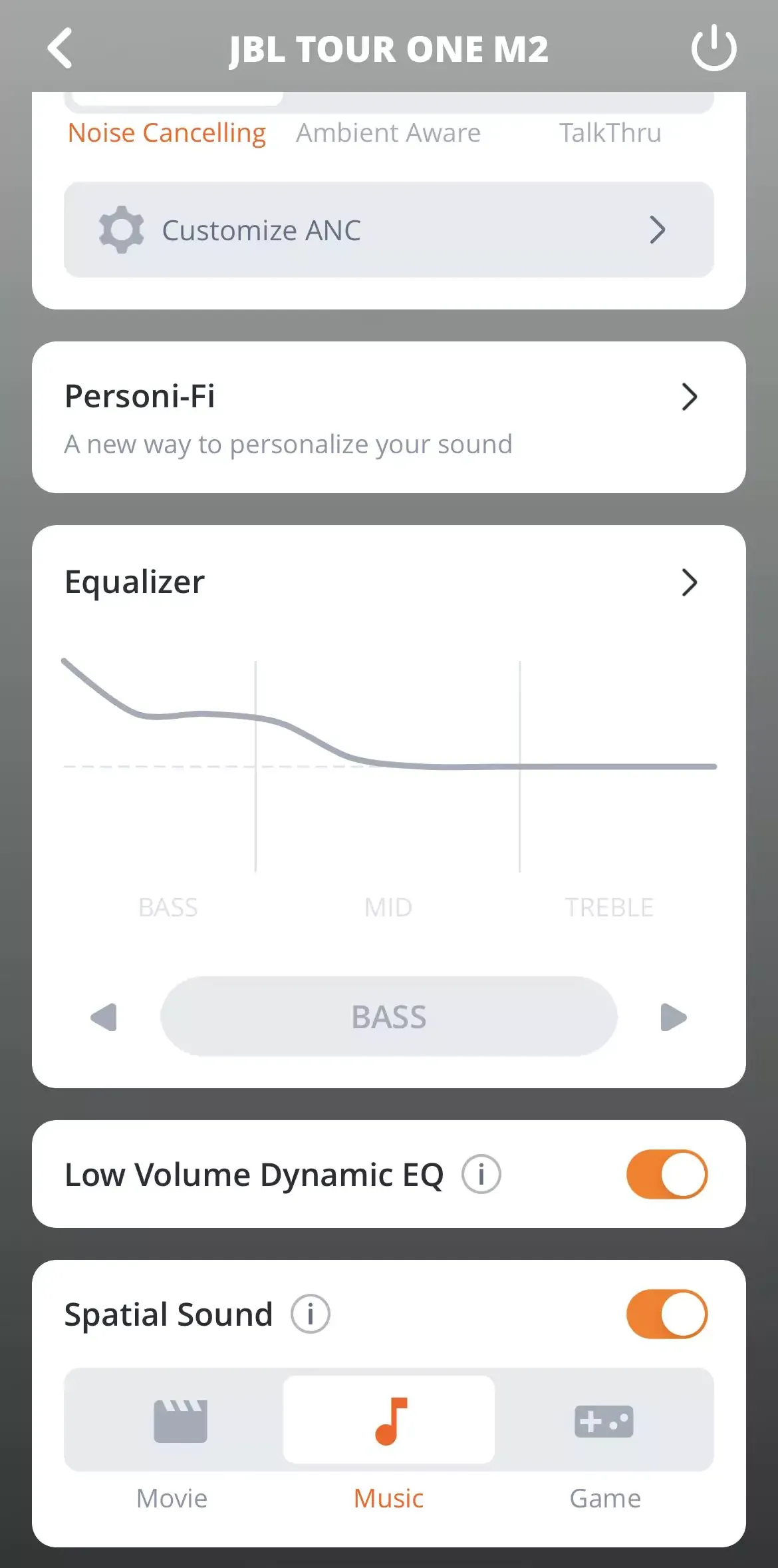 Dynamisk EQ på låg volym