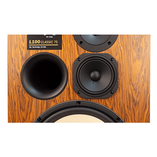 L100 Classic 75 5.25-inch (130mm) polymer-coated pure-pulp cone midrange driver. - Image