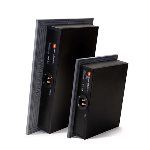 Conceal C86 Integrated wooden back box enclosure for reduced acoustic intrusion into adjacent spaces. - Image