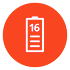 JBL Tune 500BT 16 timmars batterilivstid 2-timmars laddning och snabbladdning (5 min. = 1 timme) - Image