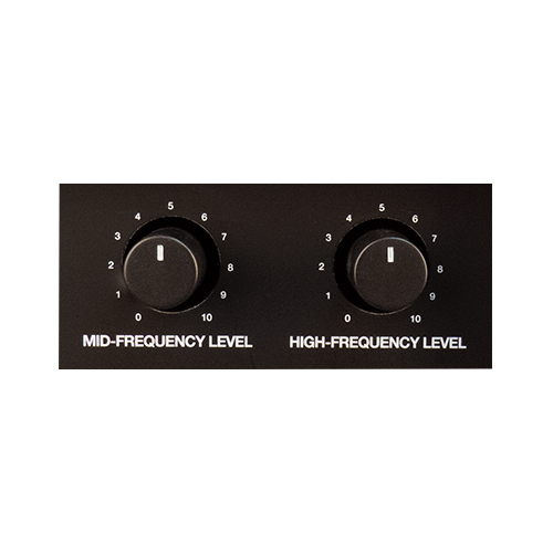 JBL 4312G High-frequency and mid-frequency level attenuators. - Image